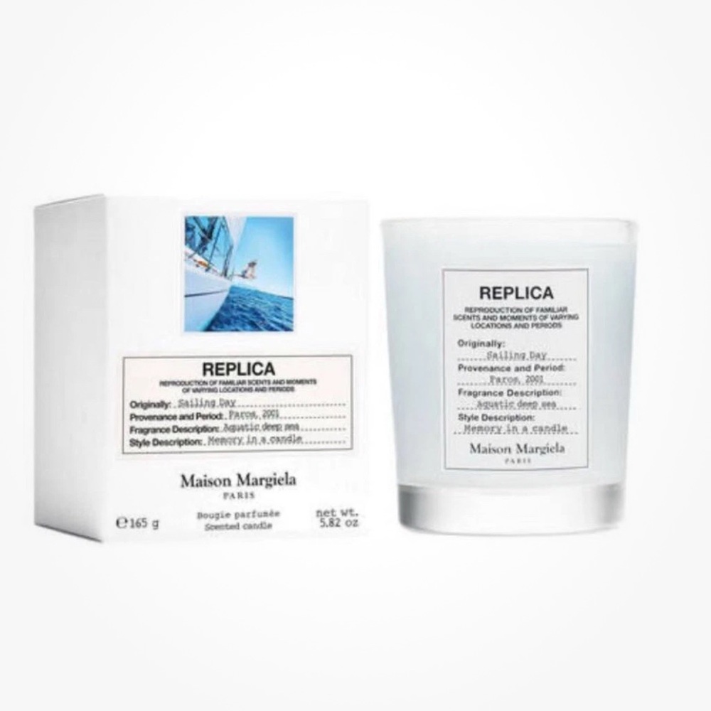 Maison Margiela 'REPLICA'  SAILING DAY Scented Candle 5.82 oz 165g Sealed Box